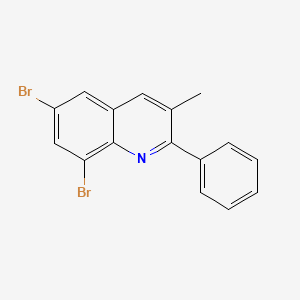 6,8-Dibromo-3-methyl-2-phenylquinoline
