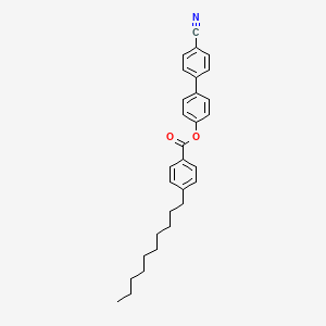[4-(4-Cyanophenyl)phenyl] 4-decylbenzoate