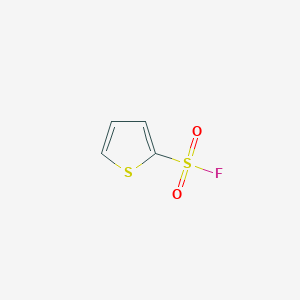 molecular formula C4H3FO2S2 B2664334 Thiophene-2-sulfonyl fluoride CAS No. 382-99-0