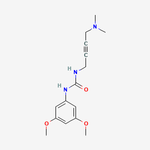 1-(3,5-Dimethoxyphenyl)-3-(4-(dimethylamino)but-2-yn-1-yl)urea
