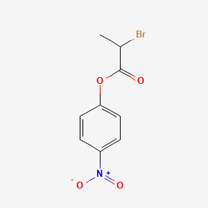 molecular formula C9H8BrNO4 B2664371 4-Nitrophenyl 2-bromopropanoate CAS No. 56985-87-6