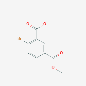 molecular formula C10H9BrO4 B2664558 二甲基4-溴异苯二甲酸酯 CAS No. 28730-78-1