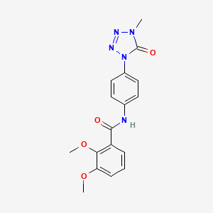 2,3-dimethoxy-N-(4-(4-methyl-5-oxo-4,5-dihydro-1H-tetrazol-1-yl)phenyl)benzamide
