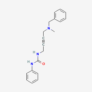 1-(4-(Benzyl(methyl)amino)but-2-yn-1-yl)-3-phenylurea