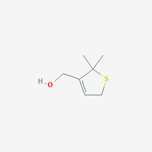 (2,2-Dimethyl-2,5-dihydrothiophen-3-yl)methanol