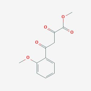 molecular formula C12H12O5 B2664860 Methyl 4-(2-methoxyphenyl)-2,4-dioxobutanoate CAS No. 848052-89-1
