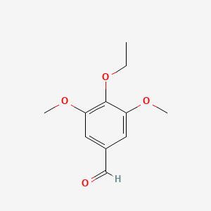 molecular formula C11H14O4 B2664919 4-Ethoxy-3,5-dimethoxybenzaldehyde CAS No. 39075-25-7