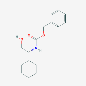 molecular formula C16H23NO3 B2665052 n-Carbobenzoxy-d-cyclohexylglycinol CAS No. 200405-29-4