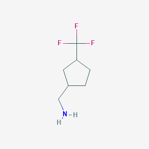 (3-(Trifluoromethyl)cyclopentyl)methanamine