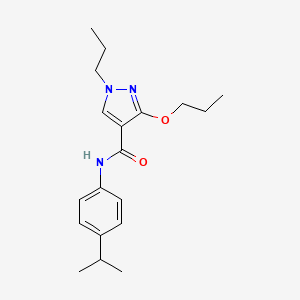 N-(4-isopropylphenyl)-3-propoxy-1-propyl-1H-pyrazole-4-carboxamide