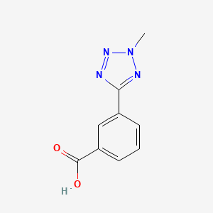 3-(2-methyl-2H-tetrazol-5-yl)benzoic acid