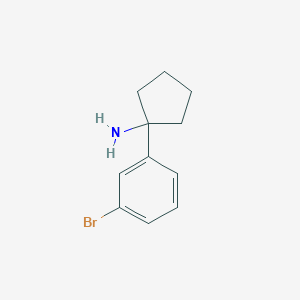 1-(3-Bromophenyl)cyclopentanamine