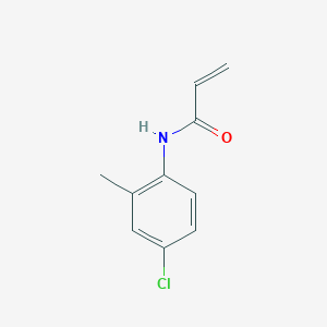 N-(4-chloro-2-methylphenyl)prop-2-enamide