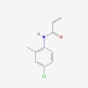 molecular formula C10H10ClNO B2665178 N-(4-氯-2-甲基苯基)丙-2-烯酰胺 CAS No. 1156159-34-0