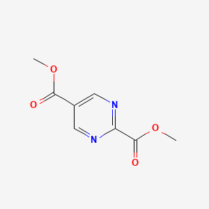 molecular formula C8H8N2O4 B2665253 Dimethyl pyrimidine-2,5-dicarboxylate CAS No. 115600-17-4