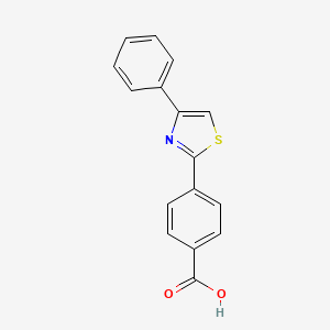 4-(4-phenyl-1,3-thiazol-2-yl)benzoic Acid
