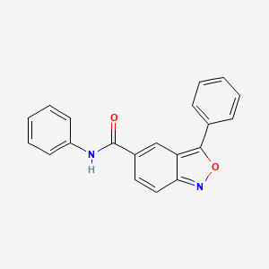 N,3-diphenyl-2,1-benzoxazole-5-carboxamide