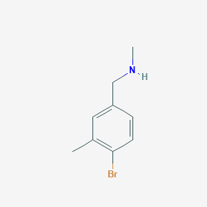 (4-Bromo-3-methyl-benzyl)-methyl-amine