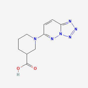 1-(Tetrazolo[1,5-b]pyridazin-6-yl)piperidine-3-carboxylic acid