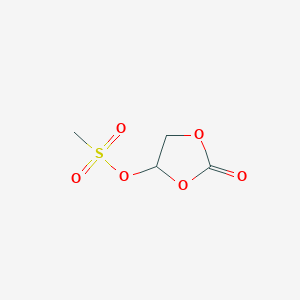 (2-Oxo-1,3-dioxolan-4-yl) methanesulfonate