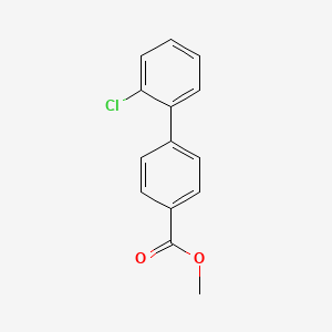 molecular formula C14H11ClO2 B2665489 甲基2'-氯-1,1'-联苯-4-甲酸酯 CAS No. 89900-96-9