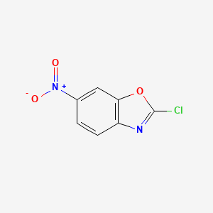 molecular formula C7H3ClN2O3 B2665520 2-Chloro-6-nitrobenzo[d]oxazole CAS No. 39223-94-4