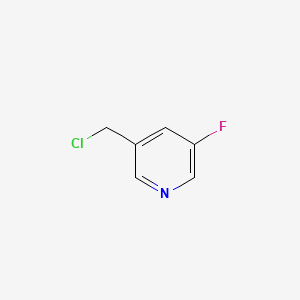 molecular formula C6H5ClFN B2665589 3-(氯甲基)-5-氟吡啶 CAS No. 39891-37-7