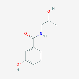 molecular formula C10H13NO3 B2665590 3-hydroxy-N-(2-hydroxypropyl)benzamide CAS No. 1157066-10-8