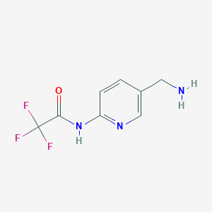 N-[5-(aminomethyl)pyridin-2-yl]-2,2,2-trifluoroacetamide