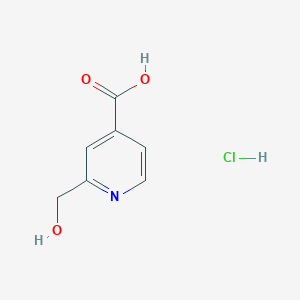 2-(Hydroxymethyl)pyridine-4-carboxylic acid hydrochloride