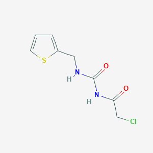 2-chloro-N-{[(thien-2-ylmethyl)amino]carbonyl}acetamide