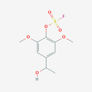 2-Fluorosulfonyloxy-5-(1-hydroxyethyl)-1,3-dimethoxybenzene