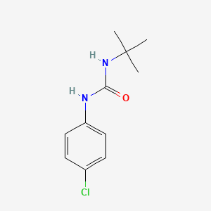 molecular formula C11H15ClN2O B2665788 1-叔丁基-3-(4-氯苯基)脲 CAS No. 53414-33-8