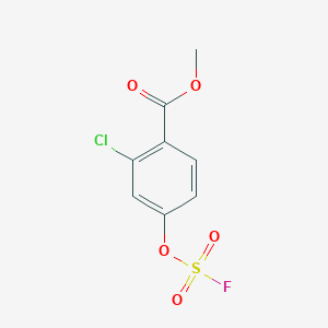 Methyl 2-chloro-4-fluorosulfonyloxybenzoate