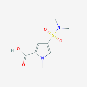 4-(dimethylsulfamoyl)-1-methyl-1H-pyrrole-2-carboxylic acid