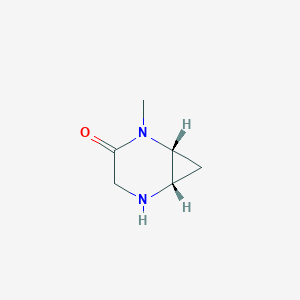 (1R,6S)-2-Methyl-2,5-diazabicyclo[4.1.0]heptan-3-one