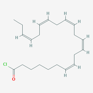 molecular formula C22H33ClO B2666075 (7Z,10Z,13Z,16Z,19Z)-7,10,13,16,19-二十二碳五烯酰氯 CAS No. 960593-70-8