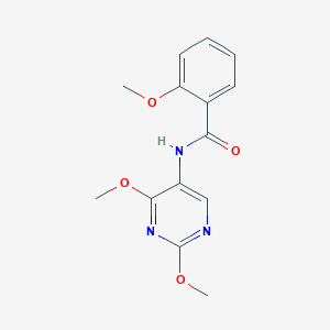 N-(2,4-dimethoxypyrimidin-5-yl)-2-methoxybenzamide
