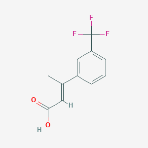3-[3-(Trifluoromethyl)phenyl]but-2-enoic acid