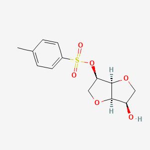 B2666160 (3R,3aS,6R,6aR)-6-Hydroxyhexahydrofuro[3,2-b]furan-3-yl 4-methylbenzenesulfonate CAS No. 72631-59-5