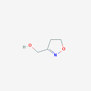 molecular formula C4H7NO2 B2666239 Hydroxymethylisoxazoline CAS No. 1893432-10-4