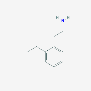 molecular formula C10H15N B2666318 2-(2-乙基苯基)乙胺 CAS No. 76935-71-2