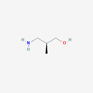 molecular formula C4H11NO B2666333 (2S)-3-amino-2-methylpropan-1-ol CAS No. 88586-62-3