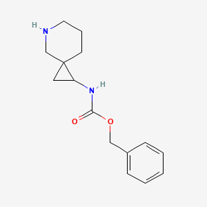 Benzyl (5-azaspiro[2.5]octan-1-yl)carbamate