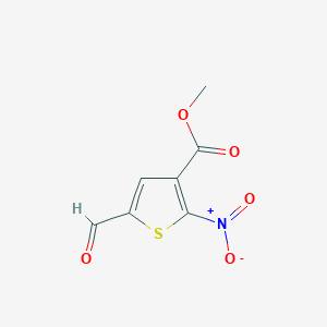 Methyl 5-formyl-2-nitrothiophene-3-carboxylate