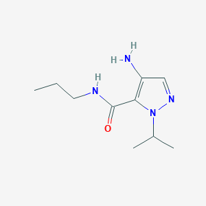 4-Amino-1-isopropyl-N-propyl-1H-pyrazole-5-carboxamide