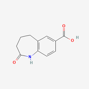 2-oxo-2,3,4,5-tetrahydro-1H-1-benzazepine-7-carboxylic acid