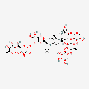 molecular formula C64H104O30 B2666508 Huzhangoside D CAS No. 96315-53-6
