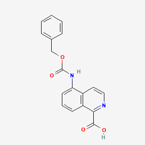 5-(Phenylmethoxycarbonylamino)isoquinoline-1-carboxylic acid
