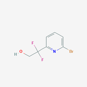 2-Pyridineethanol, 6-bromo-beta,beta-difluoro-